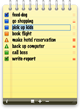 Editing a task